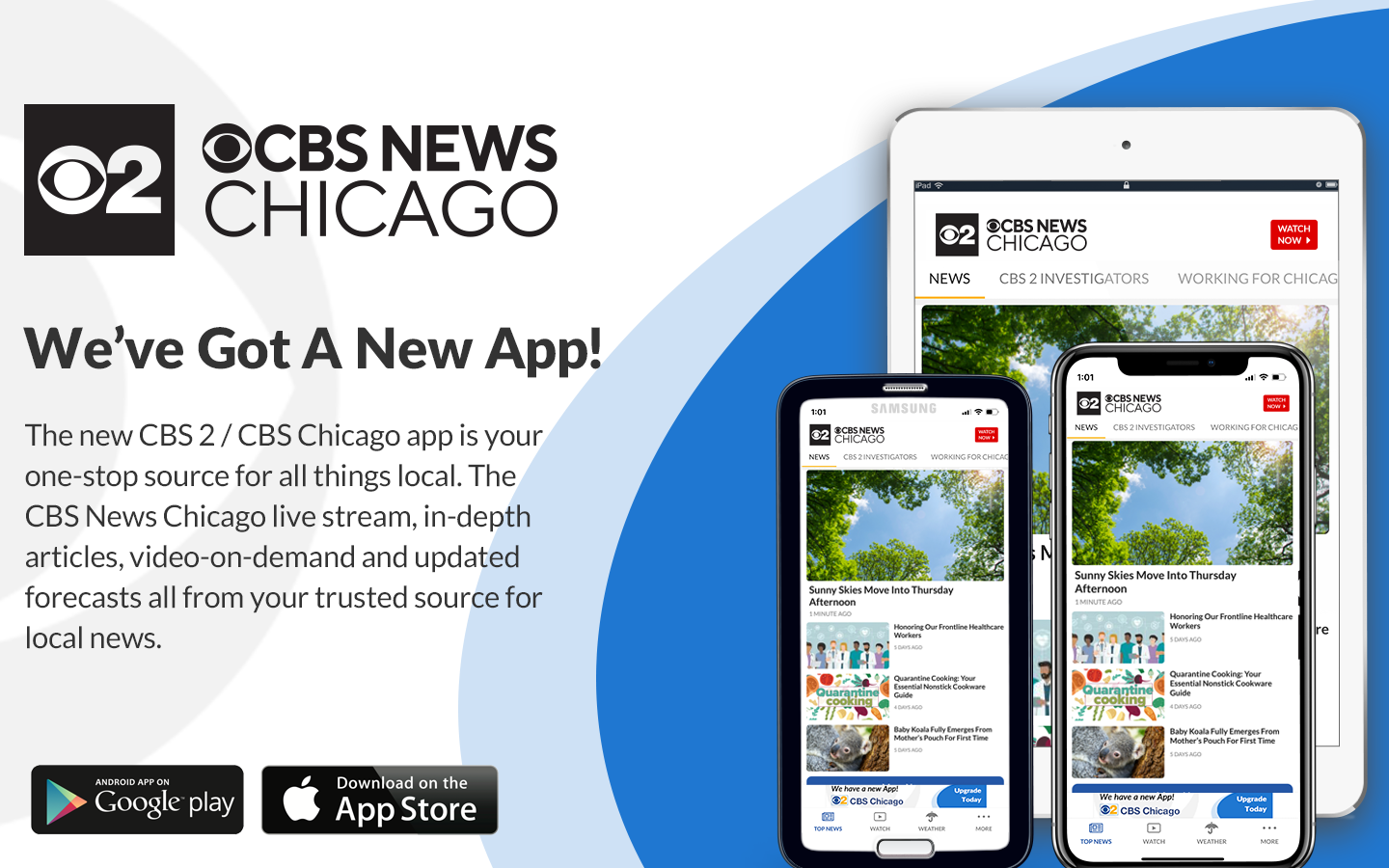 CBS Chicago News Apps