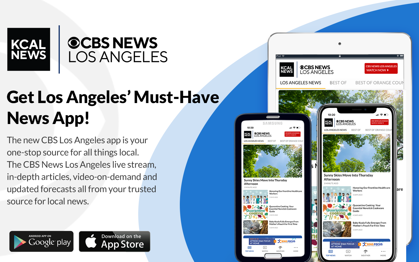 CBS Los Angeles News Apps