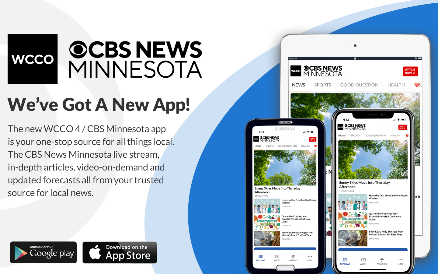 CBS Minnesota News Apps
