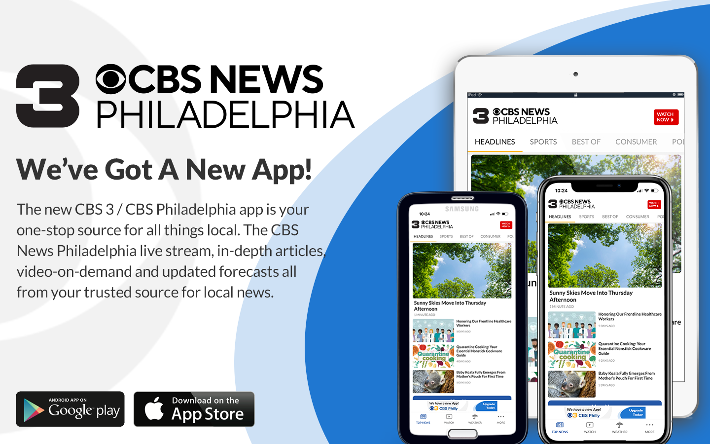CBS Philly News Apps
