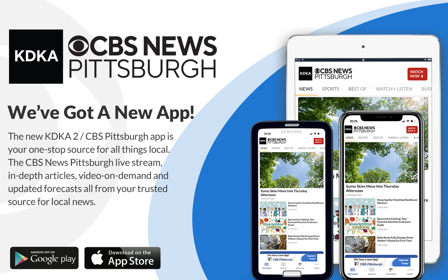 CBS Pittsburgh News Apps